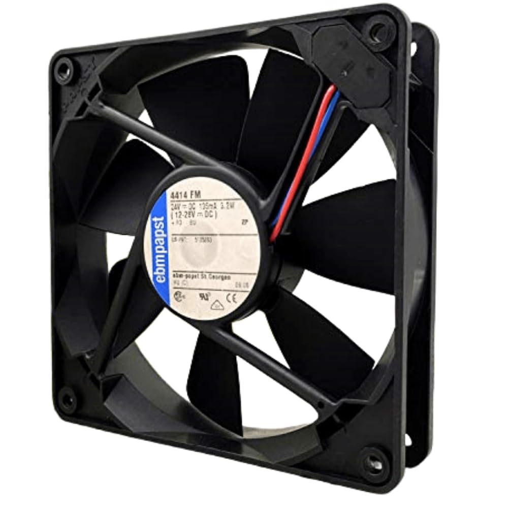 for 4414 FM 24V 3.2W 12025 12CM 2-Wire Inverter Cooling Fan 4414FM