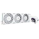 Thermalright Hyper Vision 360 UB ARGB White CPU Water Cooler,360mm Aio,IPS LCD Screen with 480x480 Resolution,Magnetic Panel Screen,Liquid CPU Cooler