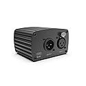 FIFINE 48V Phantom Power with Output/Input, Power Supply for Condenser Microphone, Recording Equipment-PM48