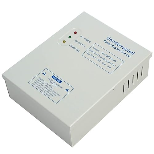 Power Supply Controller for Door Access System Electric Lock Intercom Camera Input 110V-240V AC to Output 12V DC 5A