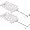 InnoGear Solar Gutter Lights Outdoor Waterproof, 29 LED Motion Sensor Lighting with 4 Modes, Mounting Pole for Security Wall Fence Yard Barn Porch