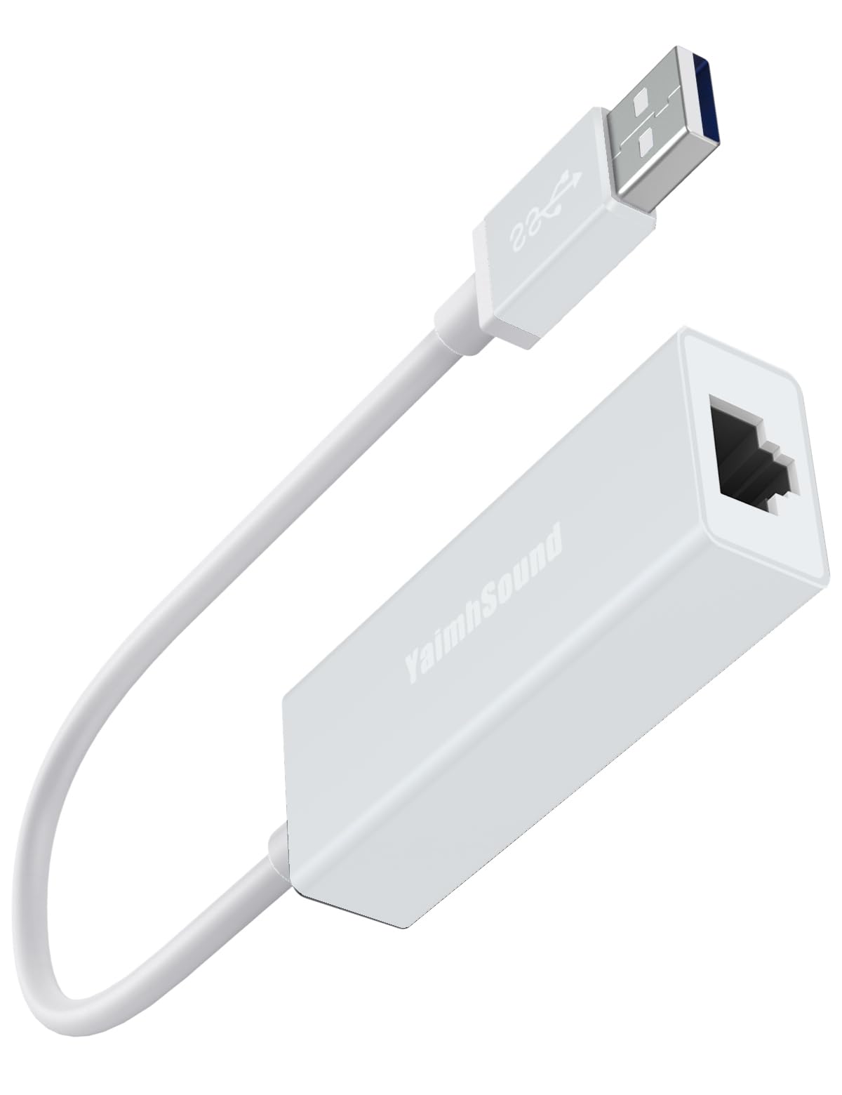 USB to Ethernet Adapter, Megabit Ethernet to USB Adapter for TV, Laptop