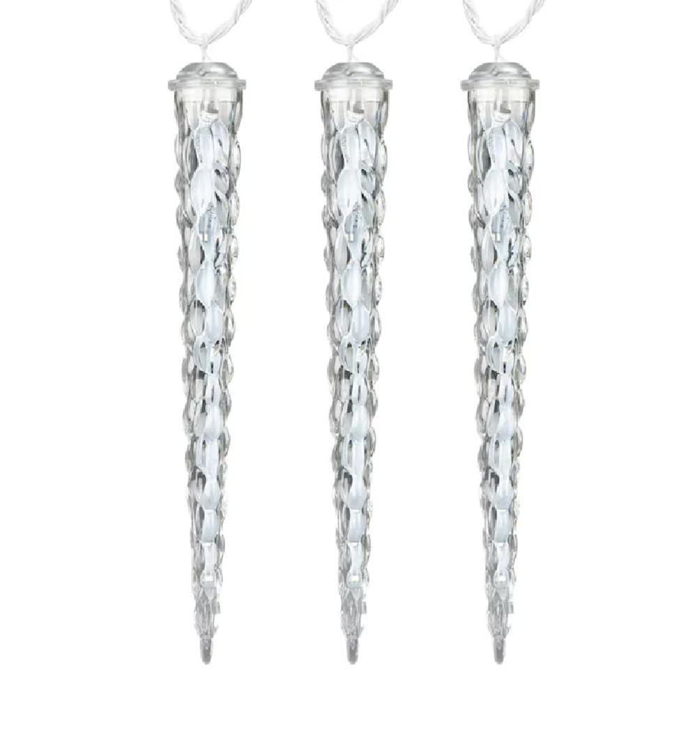 Gemmy 85687 Shooting Star Light String, 7, 9, & 11" Icicle Cover Shootingstar Light String, 7, 9, & 11" Icicle