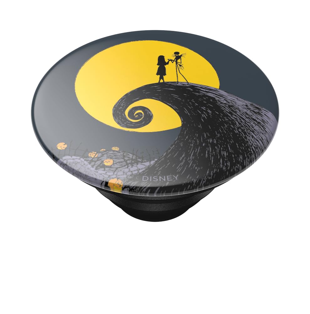 PopSockets Adhesive Phone Grip, Holder, Phone Stand, Nightmare Before Christmas - Nightmare Icon (Gloss)