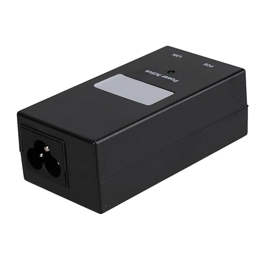 BQLZR UBI-POE-24-5 DC 24V 0.5A PoE Power Over Ethernet Adapter Injector Power Supply Fits for IP Camera Wireless Network Access Point