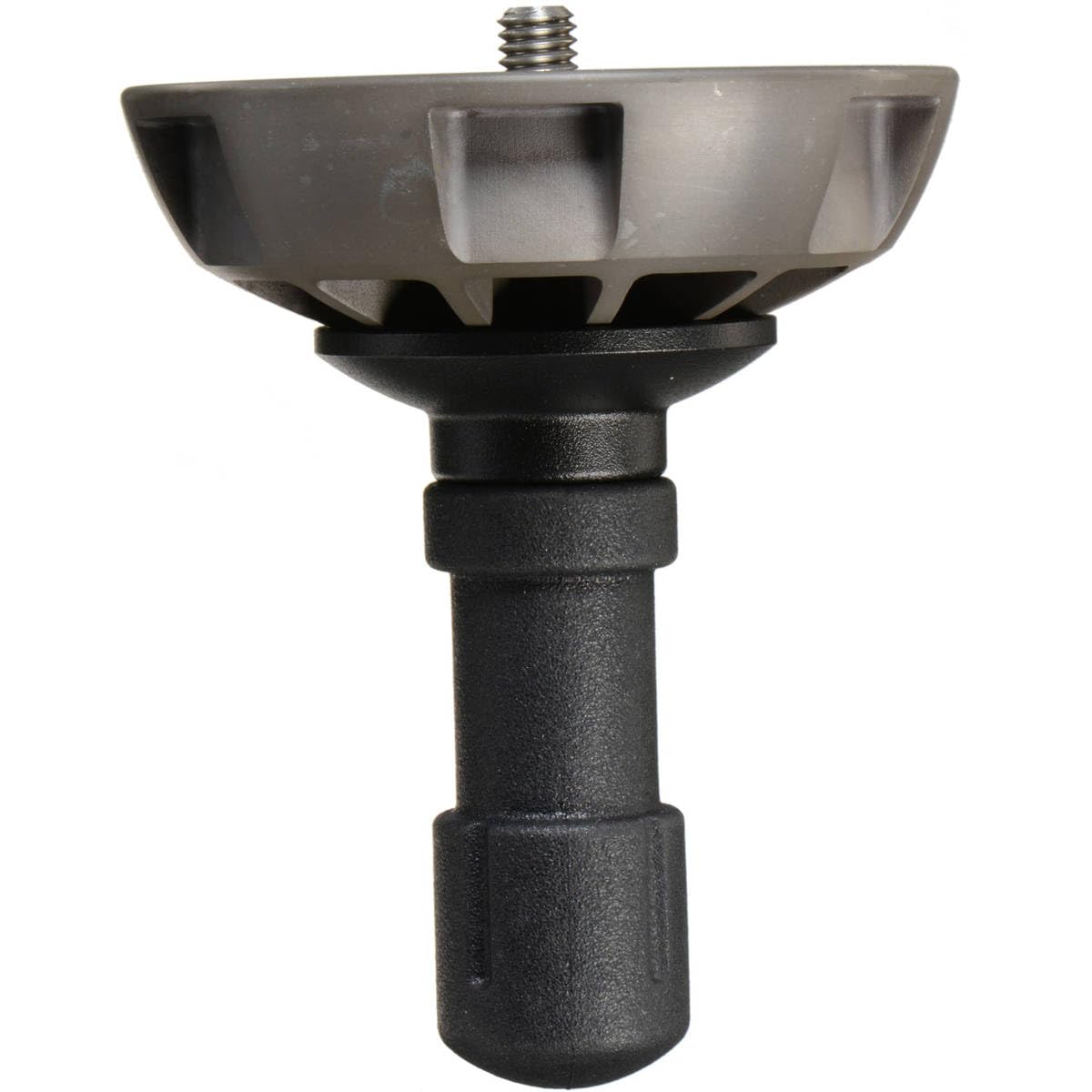 Manfrotto 500BALLSH 100mm Half Ball with Short Handle for 529B Hi Hat, Black