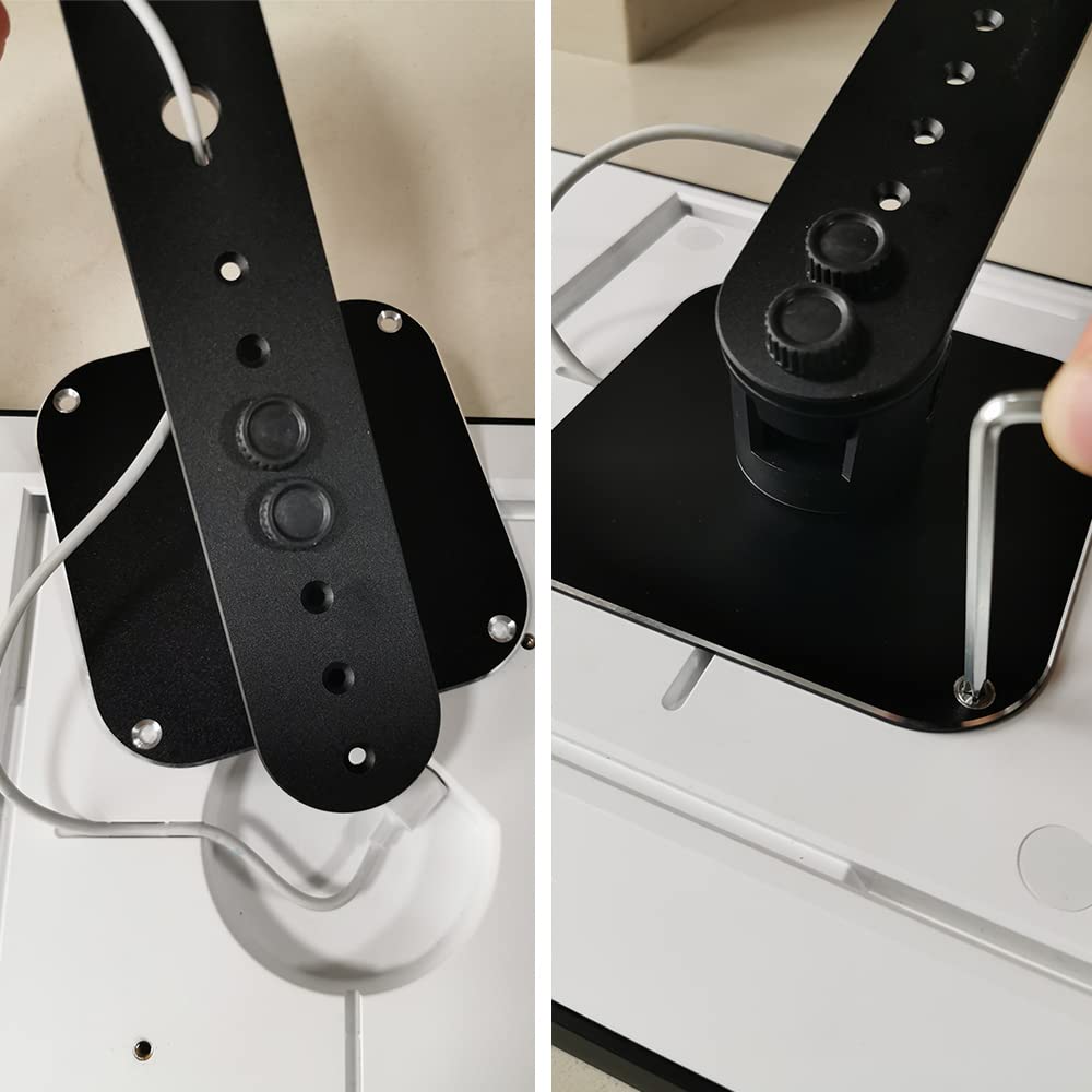 ATOPHK Under-Cabinet Mount? for Ech_ooo Show 15?Keeps Echo Off the Counter and Turns Side to Side?Ceiling or Under-Cabinet Mount Black 026-01