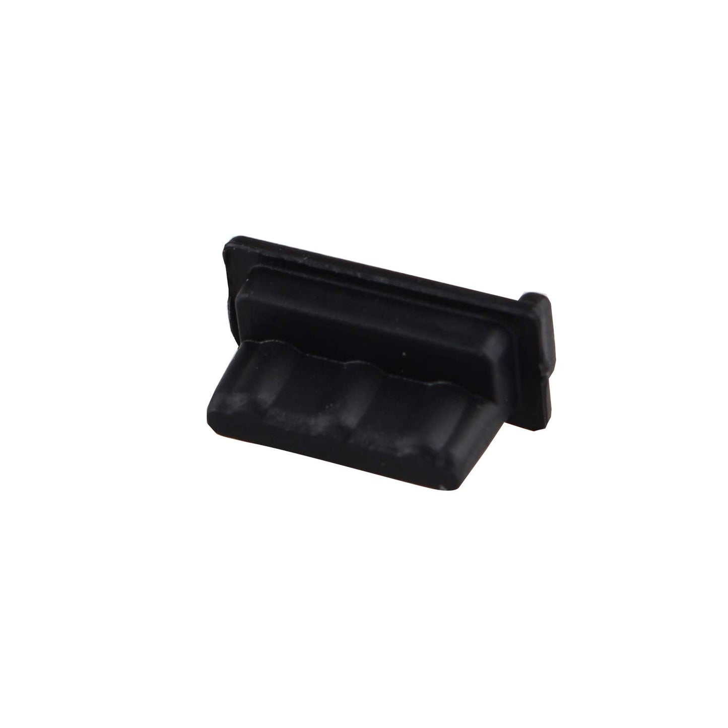 Futheda 20PCS Universal Silicone USB 2.0/3.0 Port Plug Cover Cap Female Jack Interface Anti Dust Protector Black Compatible with Tablet PC Notebook