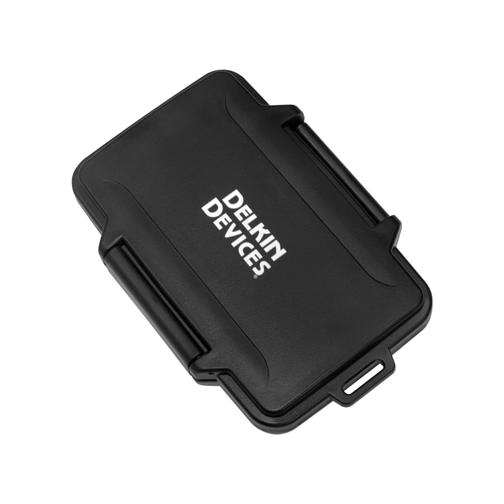 Delkin Devices CFexpress Type B, SD and microSD Memory Cards Storage Tote - Rugged, Weather-Resistant Case