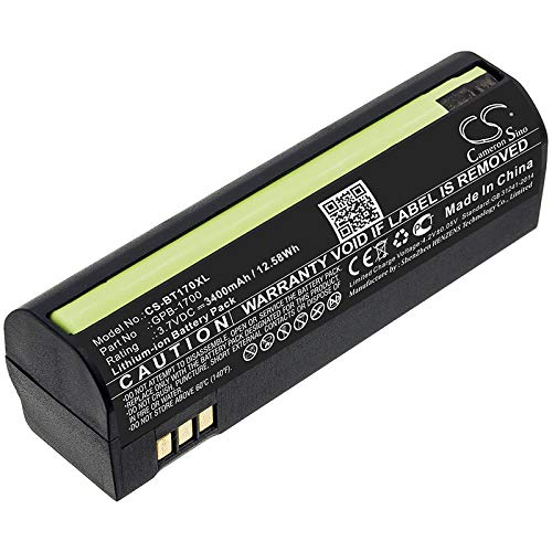 BORNMIO Replacement Battery for Globalstar GSP-1700 GPB-1700 (3400mAh)