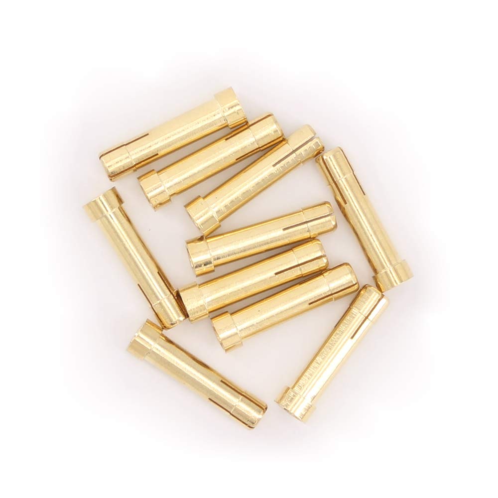 BDHI 5mm to 4mm Low-Profile Bullet Connectors Adapter Plugs Reducer(B123-10)