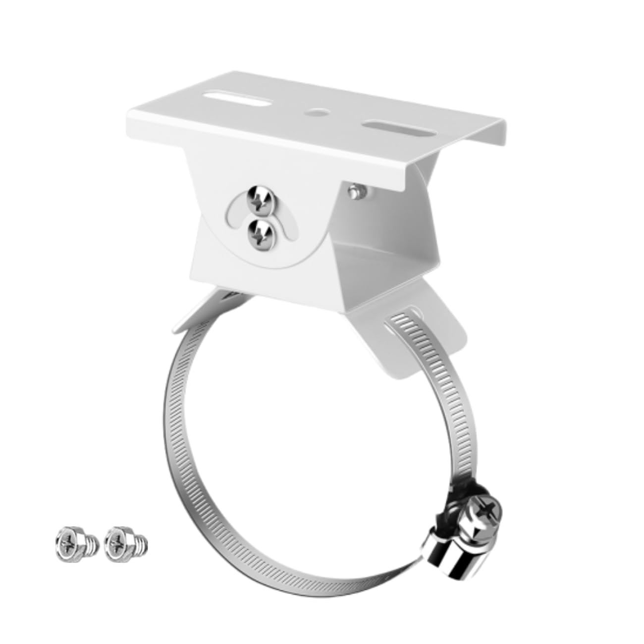 Coolotic Security Camera Corner Pole Mounting Bracket, Universal Wall Corner Mount Bracket Holder Stand for CCTV Camera PTZ Dome Vertical Pole
