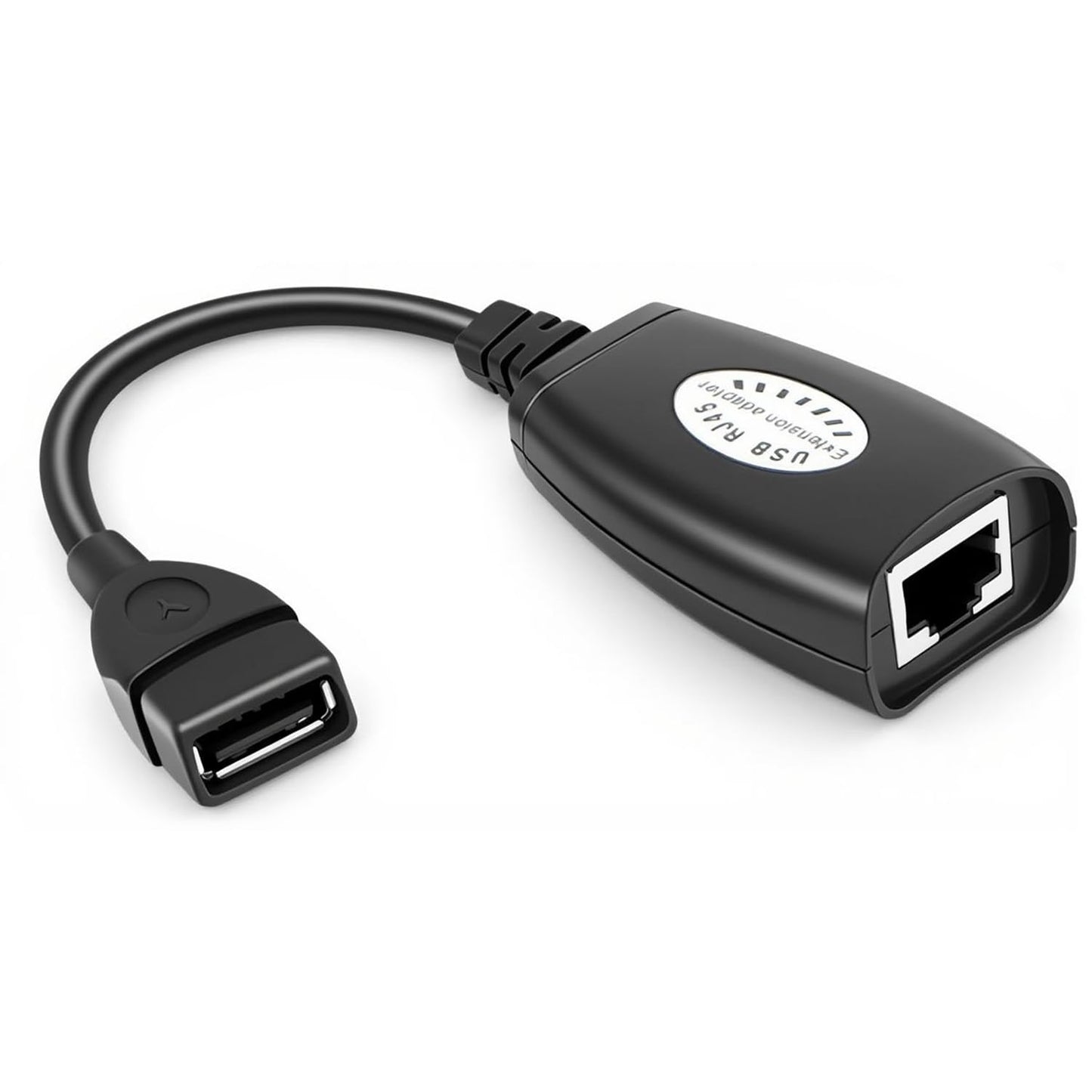 OUOU USB 2.0 to RJ45 Adapter RJ45 LAN Cable Extension USB Extender Over Cat5/Cat5e /Cat6 Cable