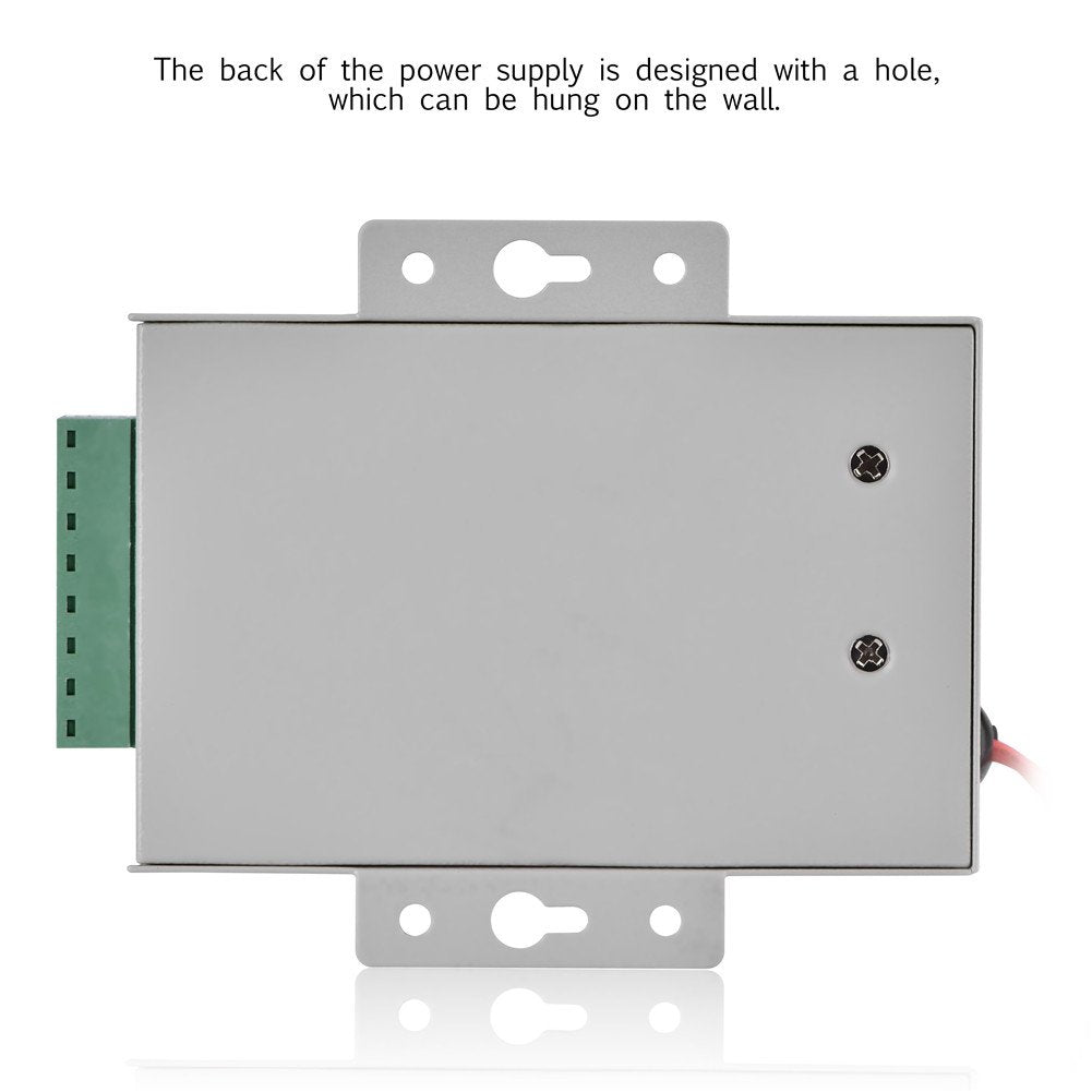 Fosa Electric Door Lock Power Supply, Input AC110V-240V Output DC 12V 3A 30WDoor Access Control Controller System for Video Door Phone Intercom Lock