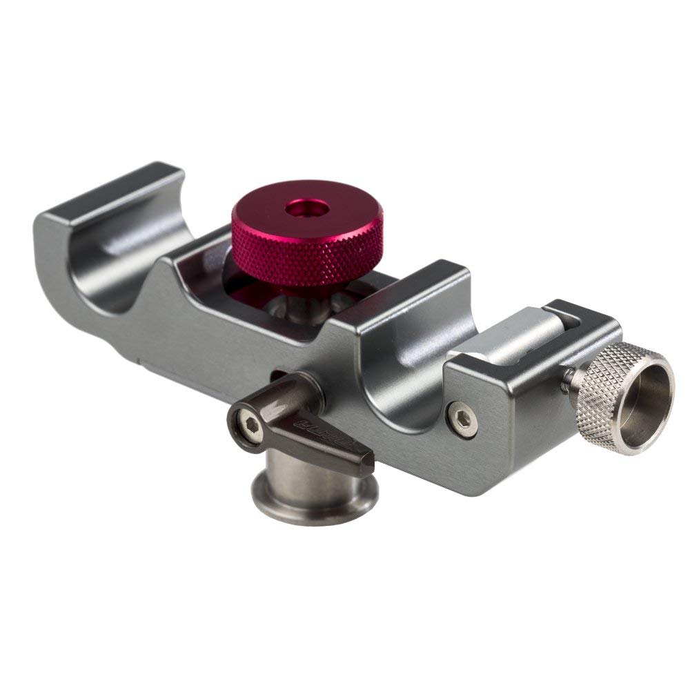 TILTA LS-T05 15mm LWS Y-Shaped Universal Photography Rod Mount Camera Shoulder Long Telescope Lens Bracket Quick Release Adjustable Trimmer Knob