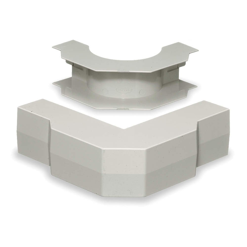 External Elbow Base and Cover, White