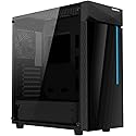 GIGABYTEC200 GLASSMidiTowerNot IncludedATXMicroATX MiniITX Color BlackGB-C200G