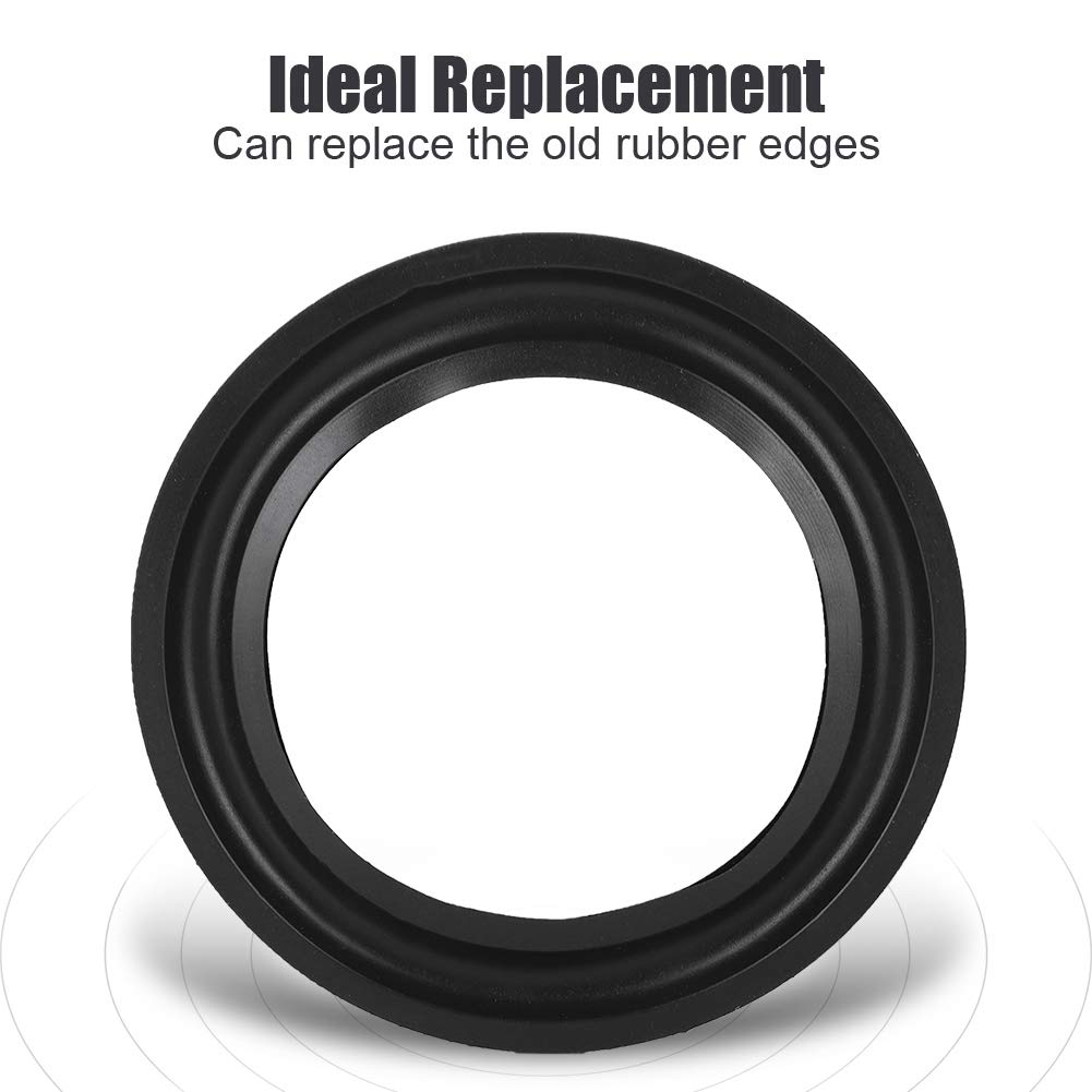 Speaker Surround Foam, Replacement Subwoofer Rubber Rim Circle Side Woofer Repair Part(5-inch)