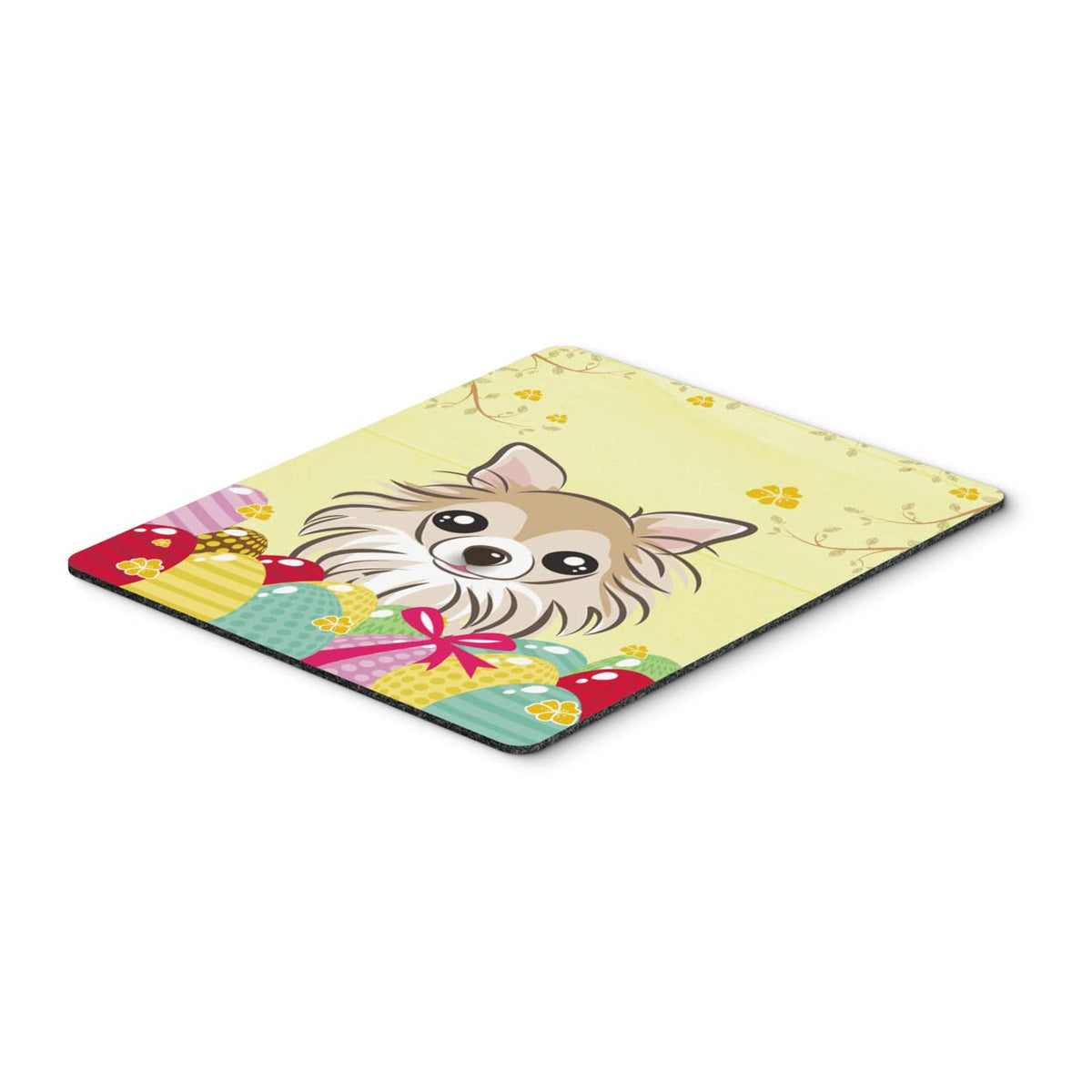 Caroline's Treasures BB1933MP Chihuahua Easter Egg Hunt Mouse Pad, Hot Pad or Trivet for Home Office Gaming Working Computers Laptop Mouse