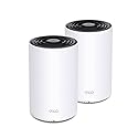 TP-Link Deco Tri Band Mesh WiFi 6 System(Deco X68) - Covers up to 5500 Sq. Ft.Whole Home Coverage, Replaces Wireless Routers and Extenders, 2-Pack