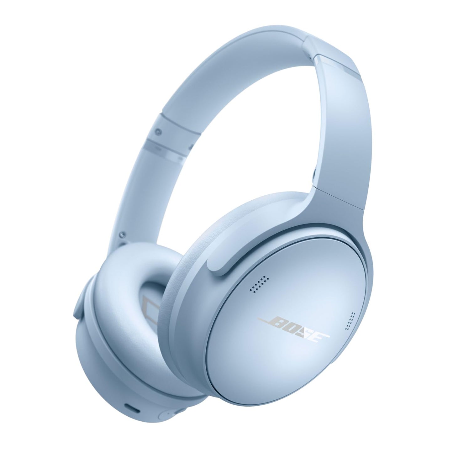 Bose QuietComfort Wireless Noise Cancelling Headphones, Bluetooth Over Ear Headphones with Up to 24 Hours of Battery Life, Moonstone Blue - Limited