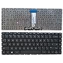 New US Black Laptop Keyboard (Without Frame) Replacement for HP Pavilion 14-ab 14-ab014tu 14-ab023tu 14-ab027tx 14-ab066us 14-ab109tx 14-ab166tx