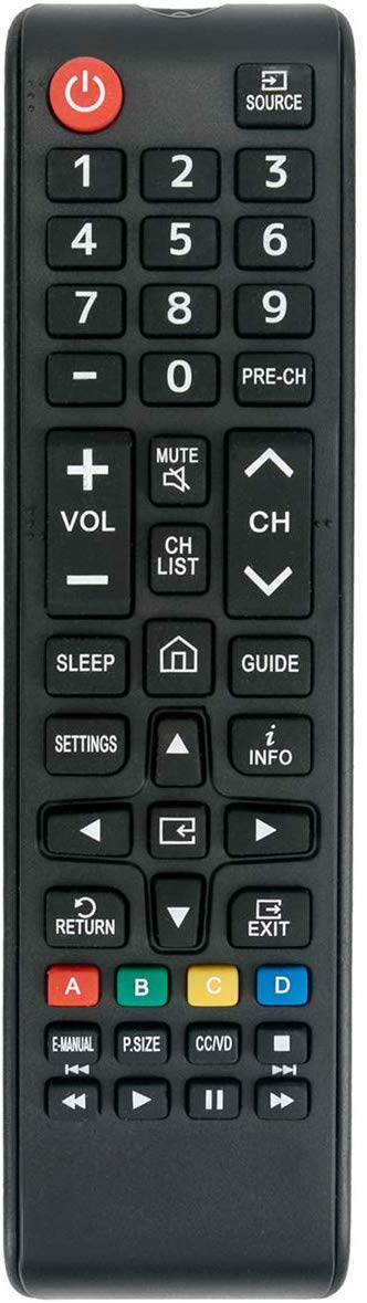 Universal BN59-01301A Replacement Remote Control for Samsung BN59-01303A UN32N5300AFXZA UN40NU7100FXZA UN43NU7100FXZA UN43NU6900FXZA UN50NU7100FXZA