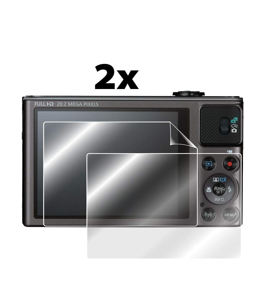 IPG For Canon PowerShot SX620 HS Digital Camera Screen Protector (2 Units) Invisible Screen Guard - HD Quality/Self-Healing/Bubble -Free