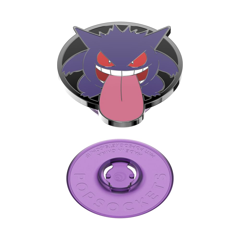 PopSockets Adhesive Phone Grip, Holder, Phone Stand, Pokemon - Gengar Night Shade