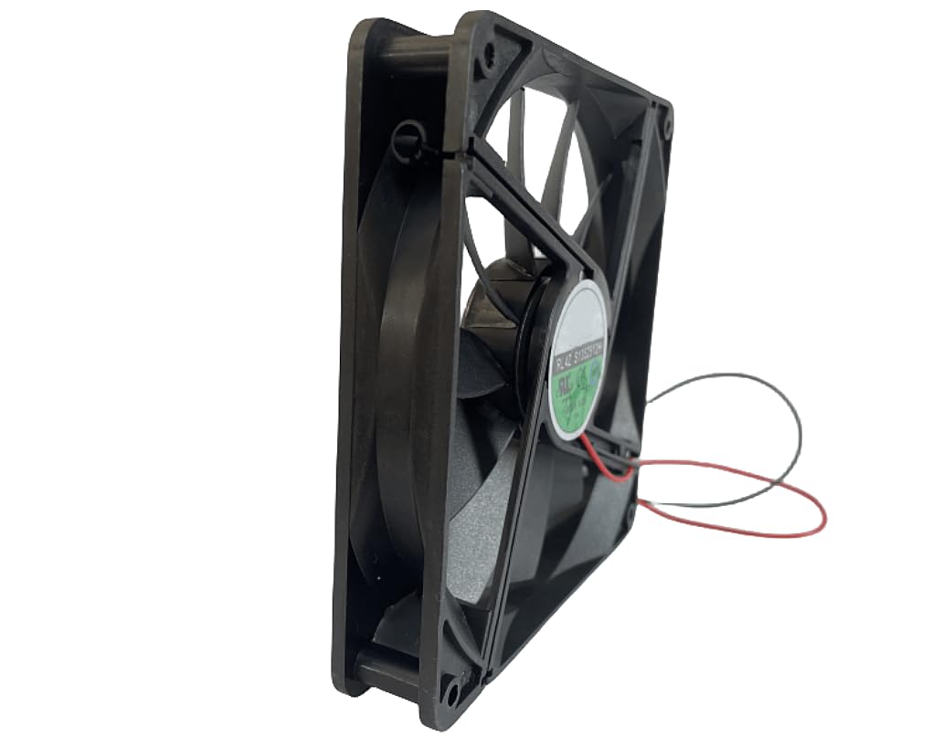 Qideyipe RL4Z S1352512H 12V 135MM 0.33A 135X135X25MM 2-Wire Chassis Power Cooling Fan