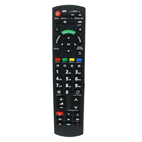 Replacement N2QAYB000352 Remote Control for Panasonic TV Also Compatible with N2QAYB000350 N2QAYB000496 N2QAYB000487 N2QAYB000486 N2QAYB000715