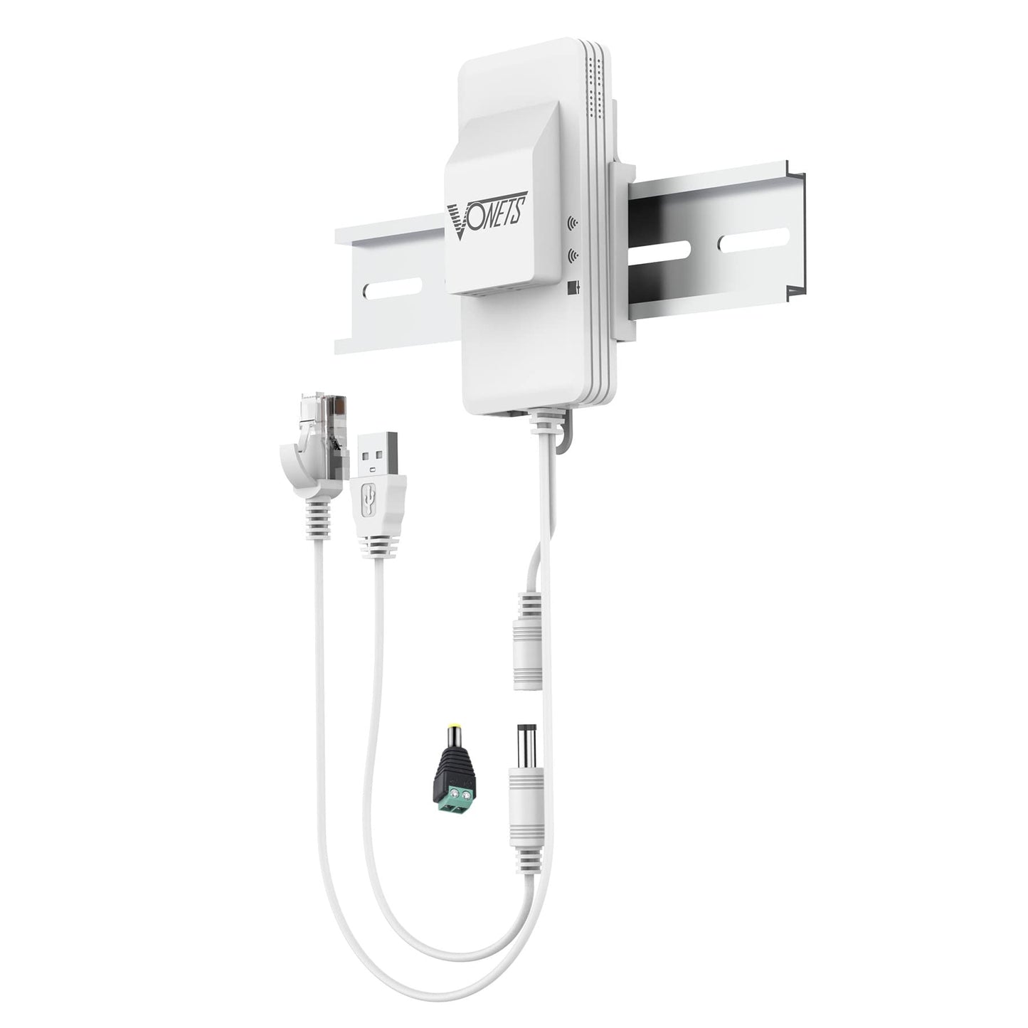VONETS Dual Band 2.4GHz/5GHz WiFi Bridge/Router/Wireless Repeater WiFi Ethernet Convert/Hotspot Signal Cover, AC1200, DC/USB Powered for DVR