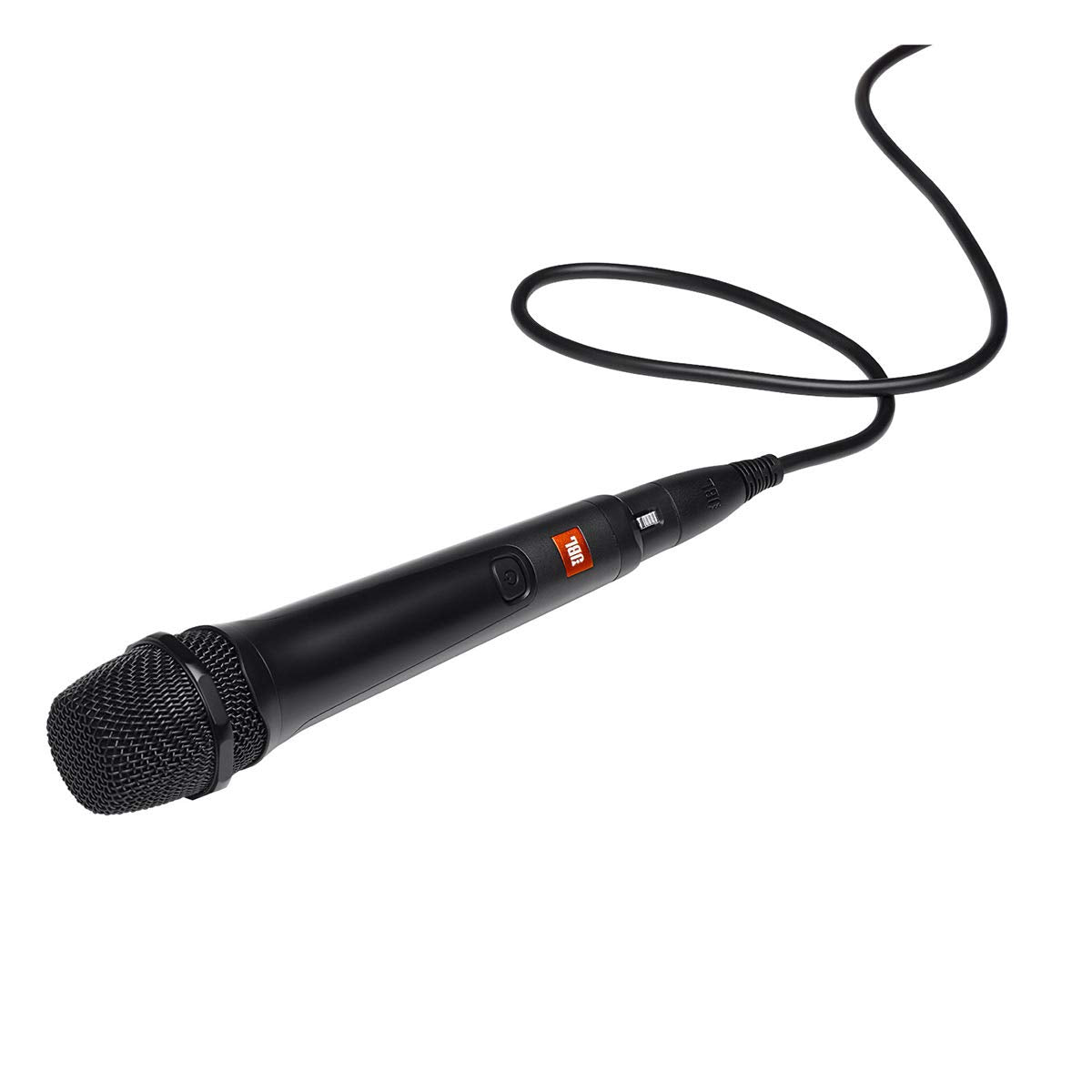 JBL PartyBox Mic 100: Wired Dynamic Vocal Mic with Cable (3M),Quality Performance, Wire mesh Cap with windscreen, Easy to use, Cardioid Polar Pattern