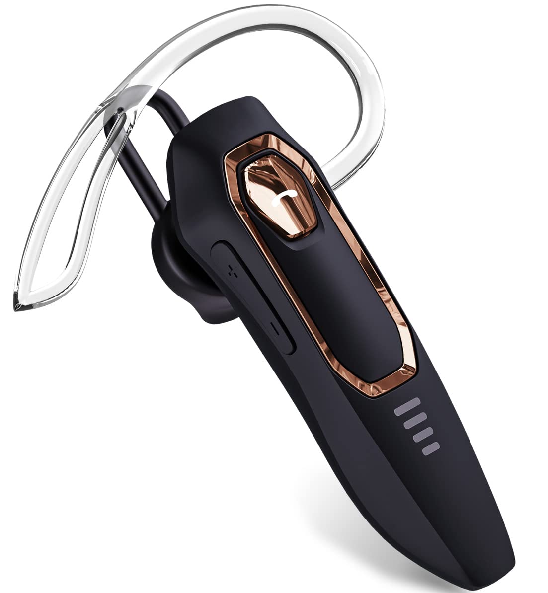 Micool Bluetooth Earpiece, Noise Canceling Trucker Headset, 30H Talking Time, 2 Microphones, Hands Free Bluetooth Earpiece for Cell Phones, Long