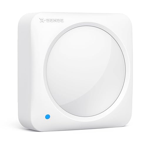 X-Sense Smart Motion Sensor, Security Kit AS05/AS08 Accessory with Replaceable Battery, Supports Corner and Wall Installation, Alexa Compatible