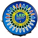 SIENNA LLC 37 Ft Reel Pack 150 Led M5-Incandescent Transparent Multi