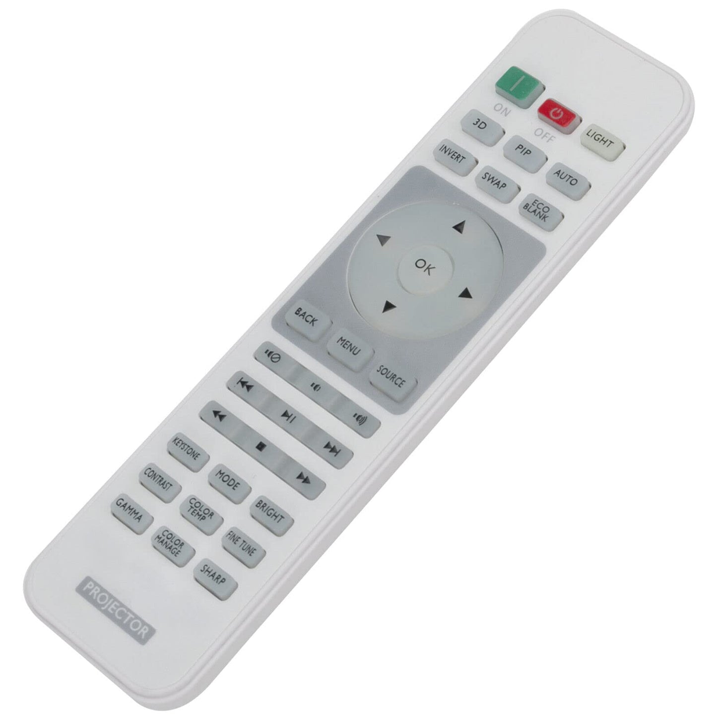 NTQinParts Replacement Remote Control Controller for BenQ HT1075 HT1085 HT1085ST HT3050 HT4050 1080P Home Theater Projector