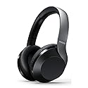 Philips PH802 Wireless Bluetooth Over-Ear Headphones Noise Isolation Stereo with Hi-Res Audio, up to 30 Hours Playtime with Rapid Charge (TAPH802BK)