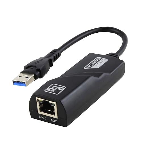 InstallerCCTV USB to Ethernet Adapter, adds Network connectivity to a Computer, MacBook, iMac Pro, Chromebook for Linux, Windows Vista, Windows XP
