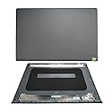 Laptop Replacement Case Compatible for Dell Inspiron 3510 3511 3515 0t4mt1 3520 3525 00wpn8 DDM9D (Gray LCD Top Cover Back)