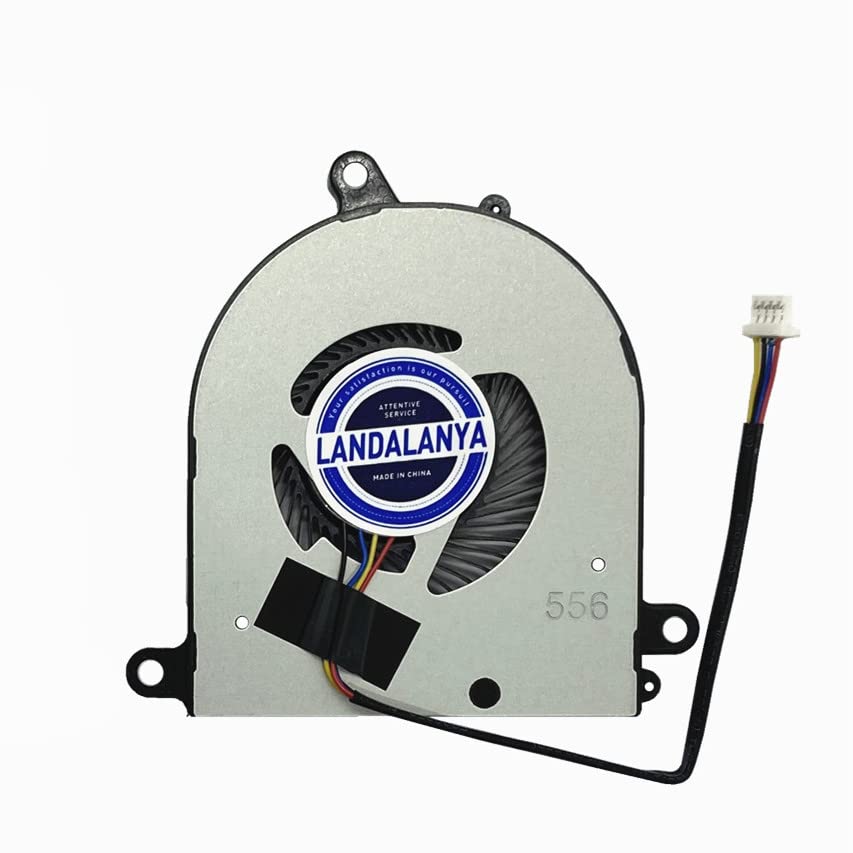 LANDALANYA Replacement New Laptop CPU and GPU Cooling Fan for MSI Modern PS63 8RC PS63 8M MS-16S1 MS-16S2 MS14B2 GTX1050 Series BS5005HS-U3J 16S1-CPU