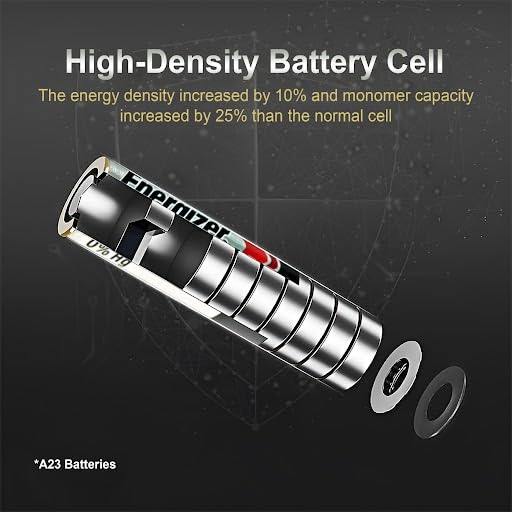 Replacement Battery Compatible with Eveready A23 Replacement Battery A23 Battery - 2 Pack