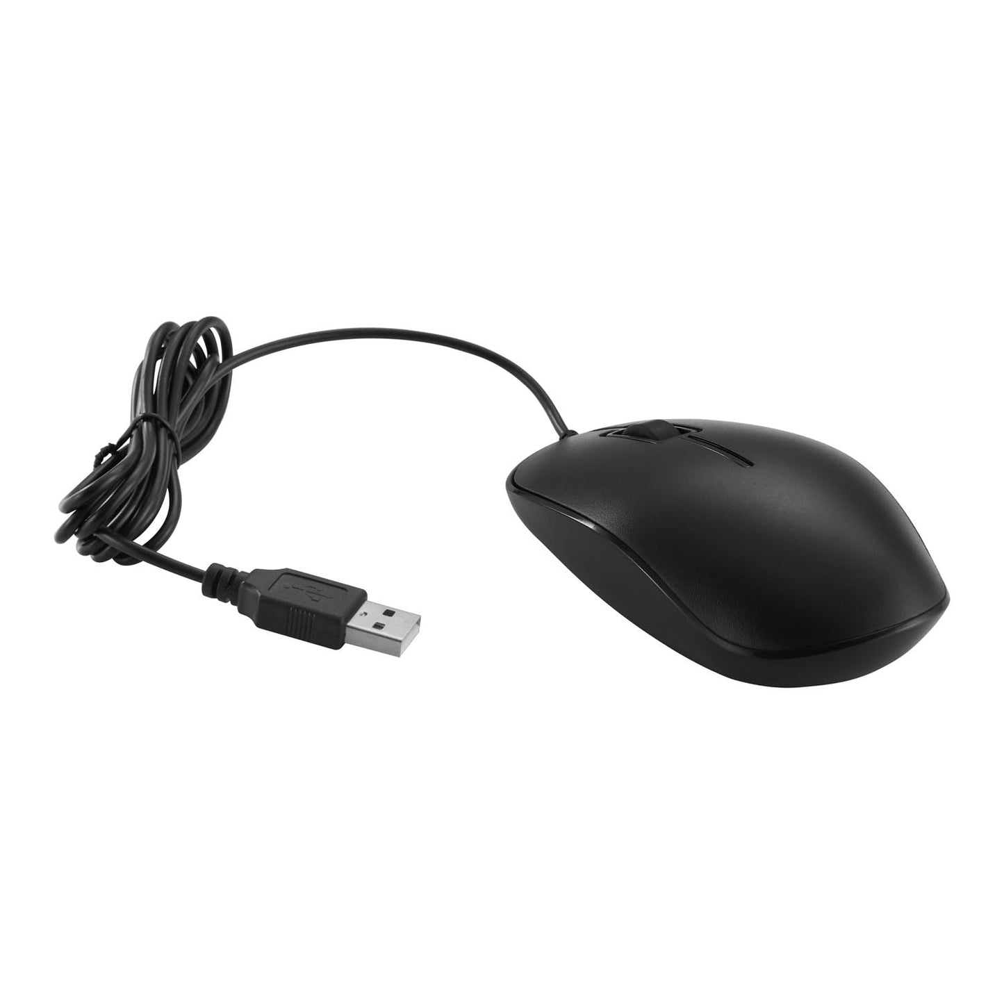 INSIGNIA Keyboard and Mouse - Wired and Wireless USB Input Devices for PC, Laptop, Windows/Mac, Quiet Typing, Ergonomic Design (Wired Mouse Black)