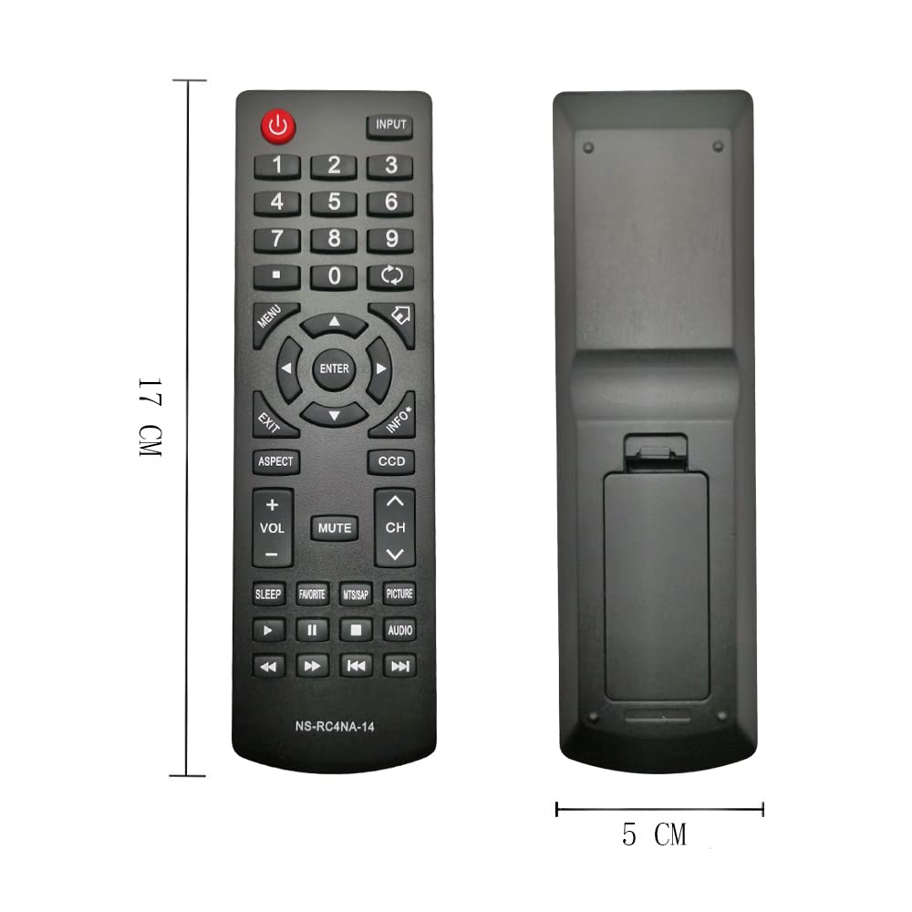 AMAIRIYCA Replacement Ns-rc4na-14 Remote tv Insignia for Insignia tv NS-32E2000A14 NS-39D400NA14 NS-46D400NA14 NS-50E440NA14 NS-55E4400A14