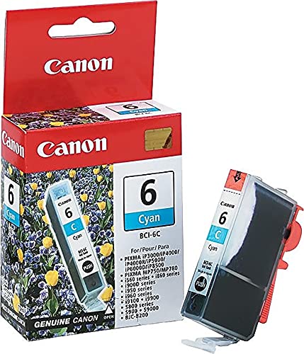 Canon BCI-6 CYAN Compatible to MP760/MP750/MP780 Printers