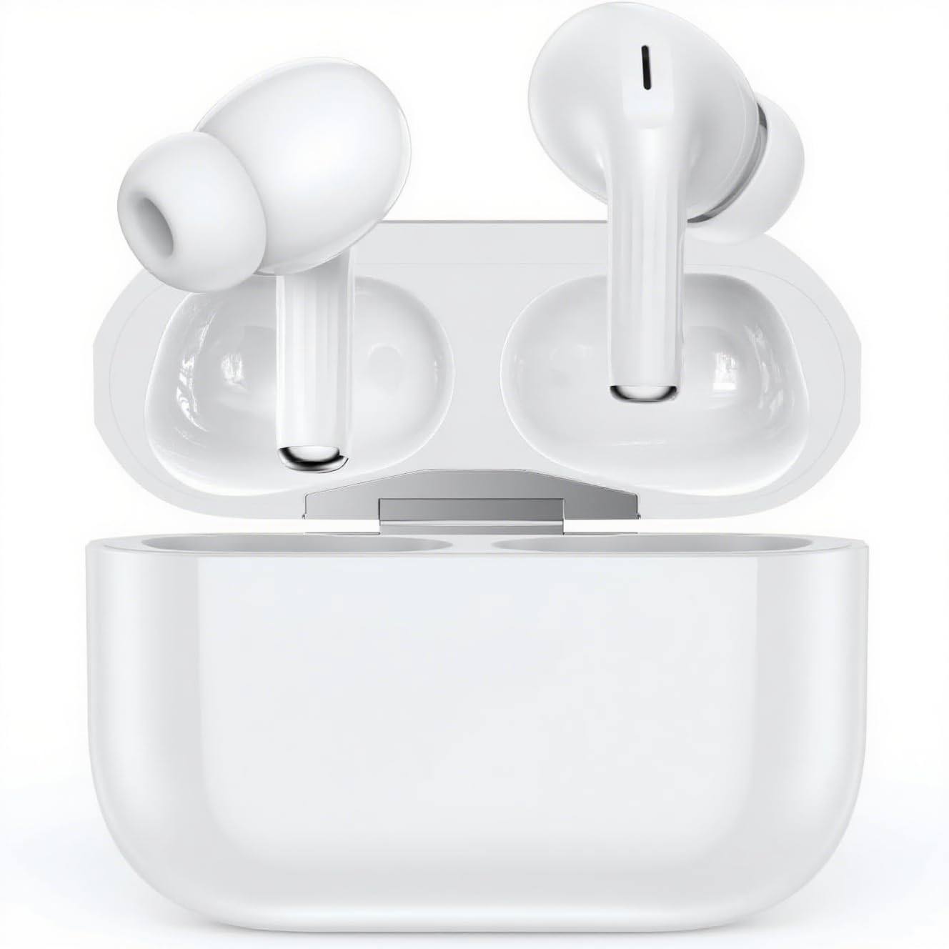 Wireless Earbuds,Bluetooth Headphones pro(2nd generation),48H Playtime Ear Buds with Mic,High-Fidelity Sound,Bluetooth 5.3 Chip,USB-C Charging,IPX7