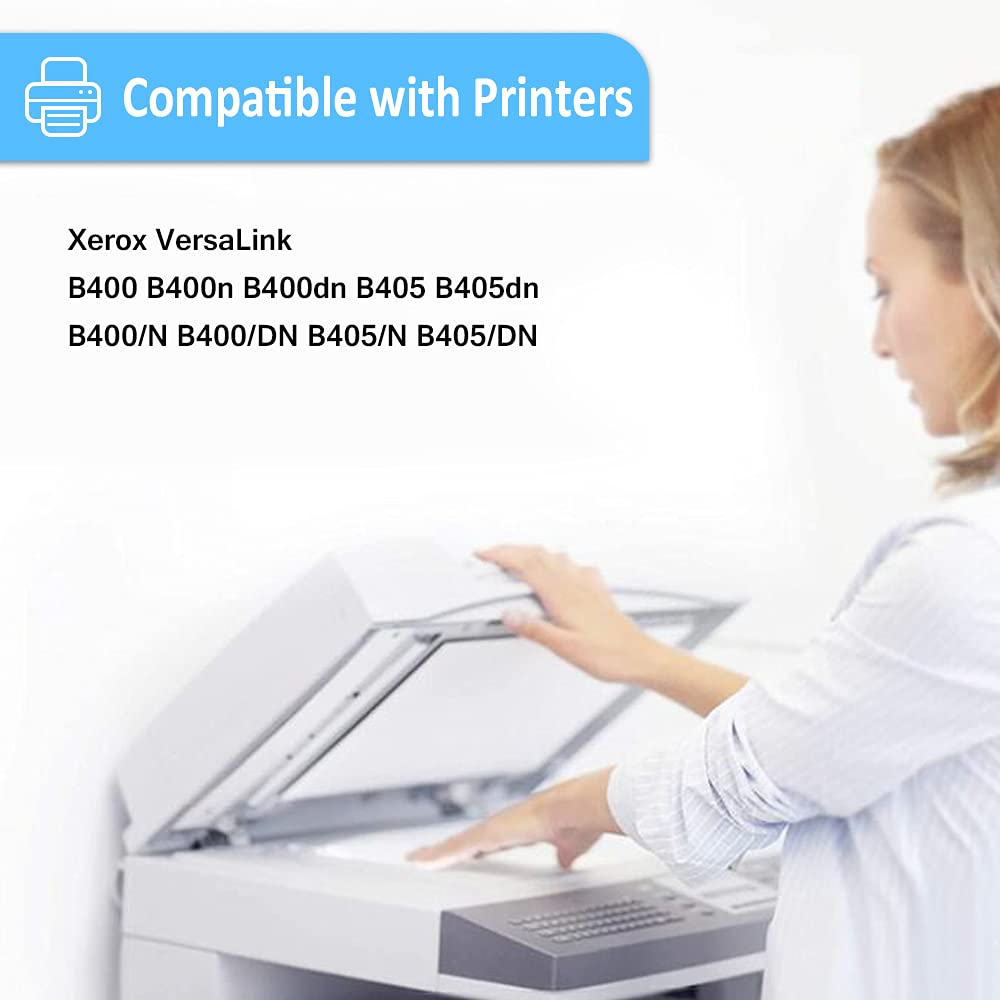 LAIPENG B400 B405 Toner Cartridge Remanufactured Extra High Capacity 24600 Pages for Xerox VersaLink B400 B400n B400dn B405 B405dn B400/N B400/DN