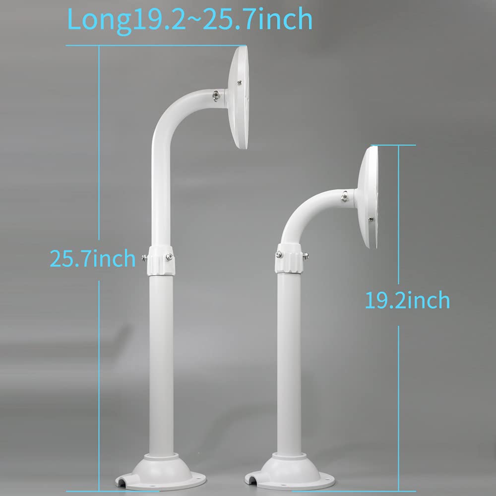 compcctv Security Camera Mount Bracket, Dome Camera Mount Universal Camera Wall Mounting Bracket for CCTV Security Camera/IP Camera, J Type (15.7-23.6
