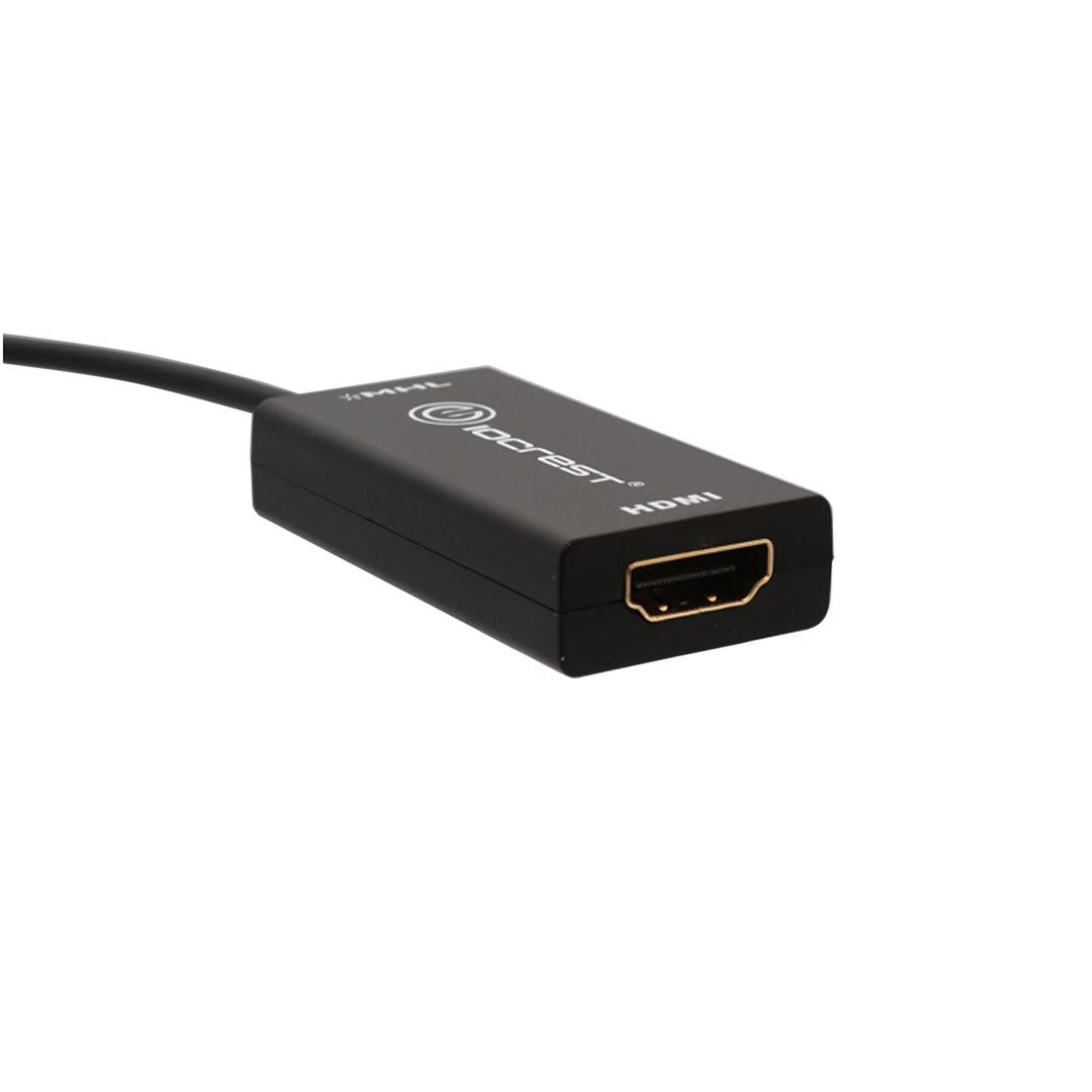 IO Crest SY-ADA34002 Mobile High Definition to HDTV HDMI Adapter Cable Display Smartphone Contents