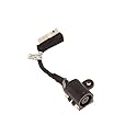 ndliulei AC DC Jack Power Plug in Charging Port Connector Socket with Wire Cable Harness Replacement for Dell Latitude 3480 3488 3580 3588